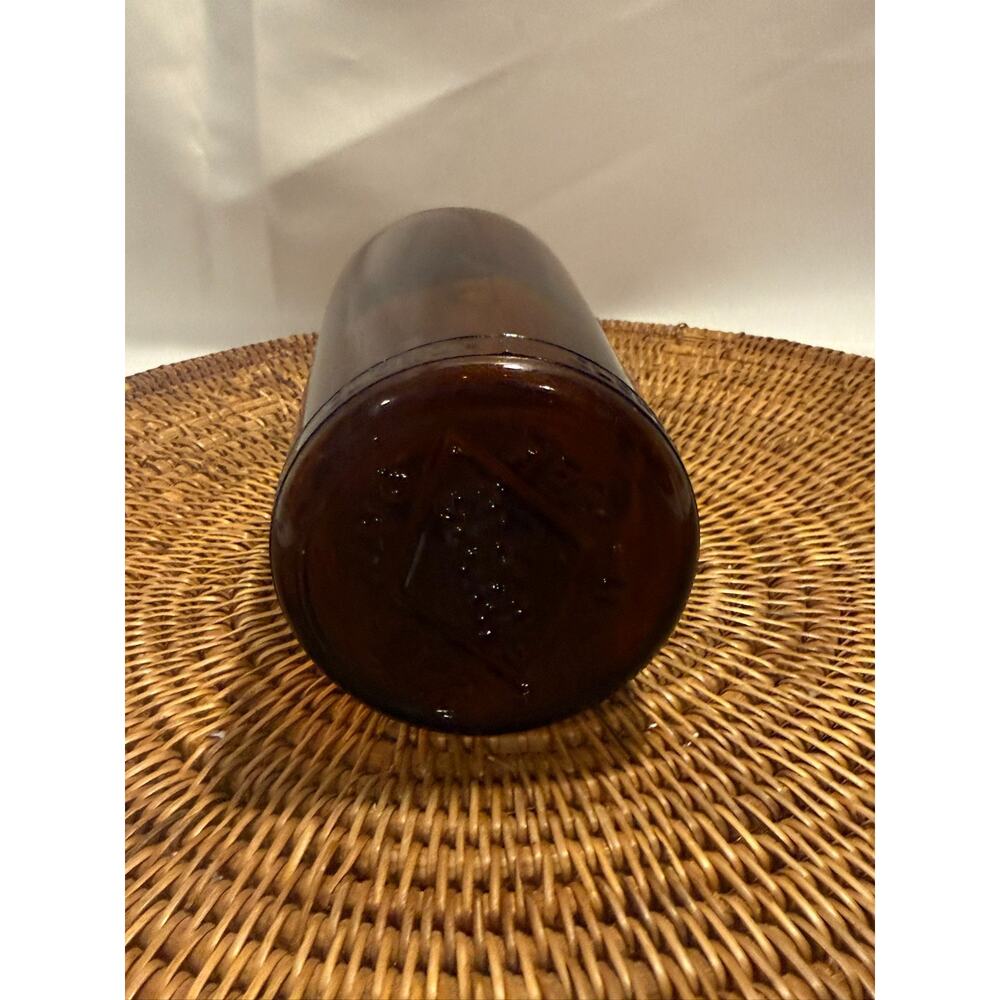Vintage CLOROX Amber Brown Glass Bottle - Picture 6 of 6
